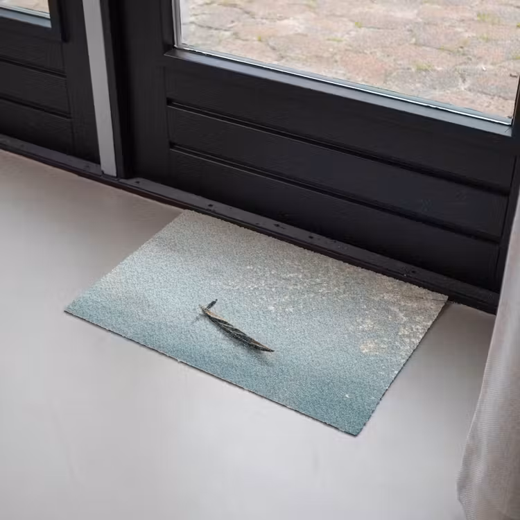 Bloesems - Minimalistisch - Wateroppervlak - Boot Deurmat klein -sfeer2