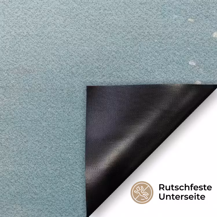 Bloesems - Minimalistisch - Wateroppervlak - Boot Deurmat klein -antislip_DE