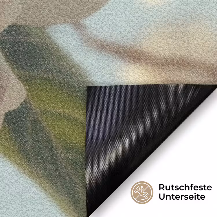 Bloesems - Zonlicht - Quote - Wit Deurmat klein -antislip_DE