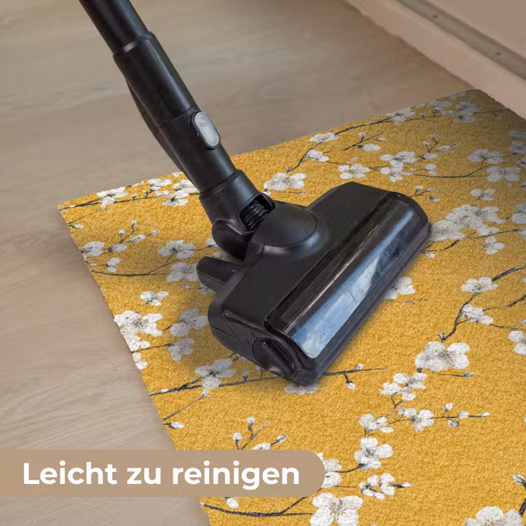 Bloesemtak - Aquarel - Geel Deurmat klein 898 -reinigen_DE