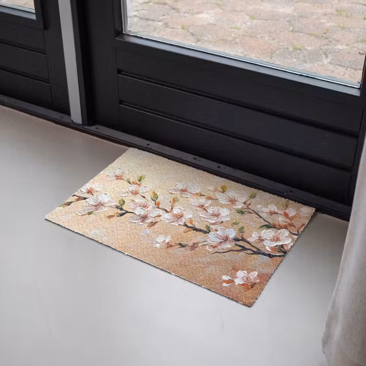 Bloesemtakken - Schilderachtig - Roze Deurmat klein -sfeer2