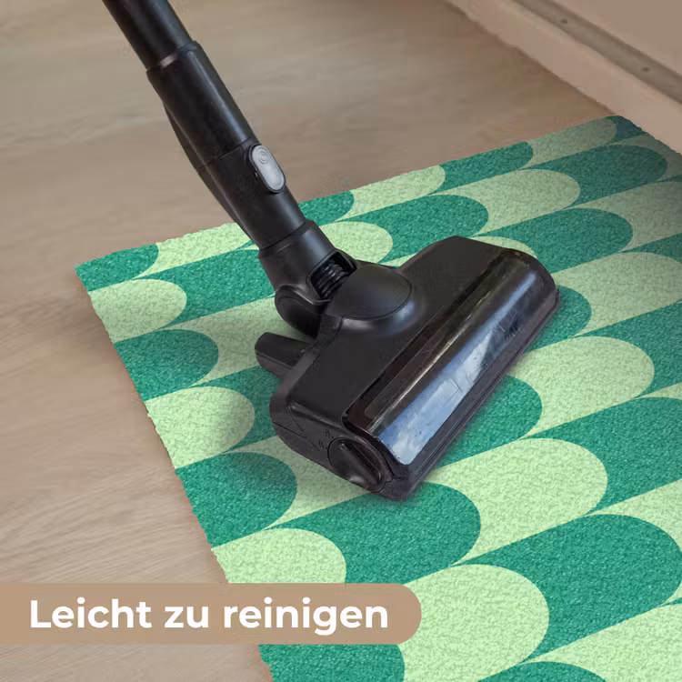Bogen - Groen - Gestapeld Deurmat klein 898 -reinigen_DE