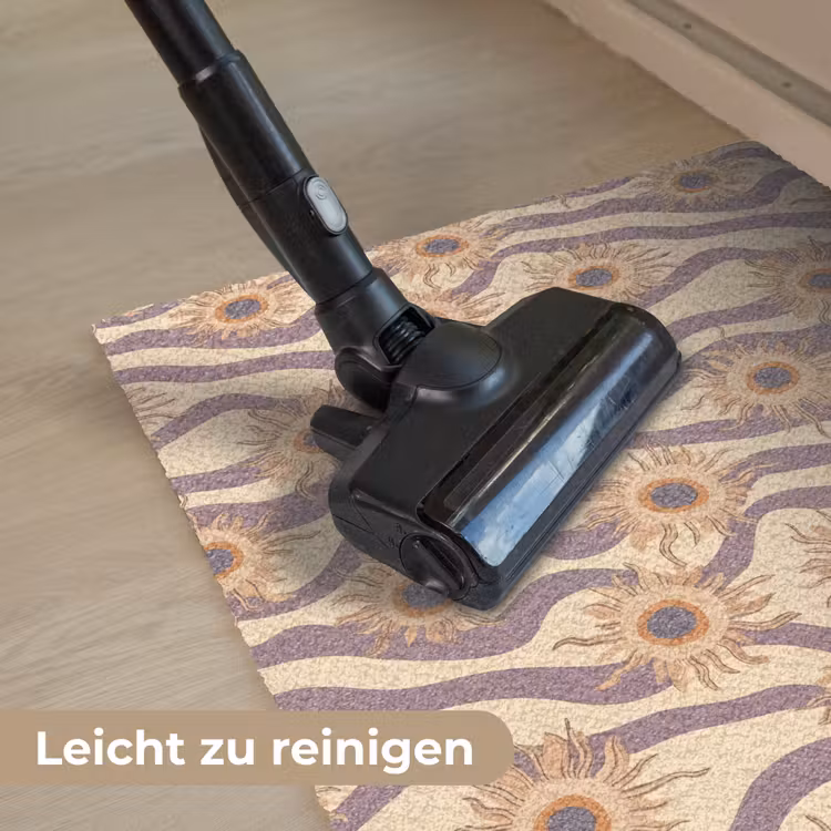 Bohemian - Vibe - Lavendelpaars Deurmat klein 898 -reinigen_DE
