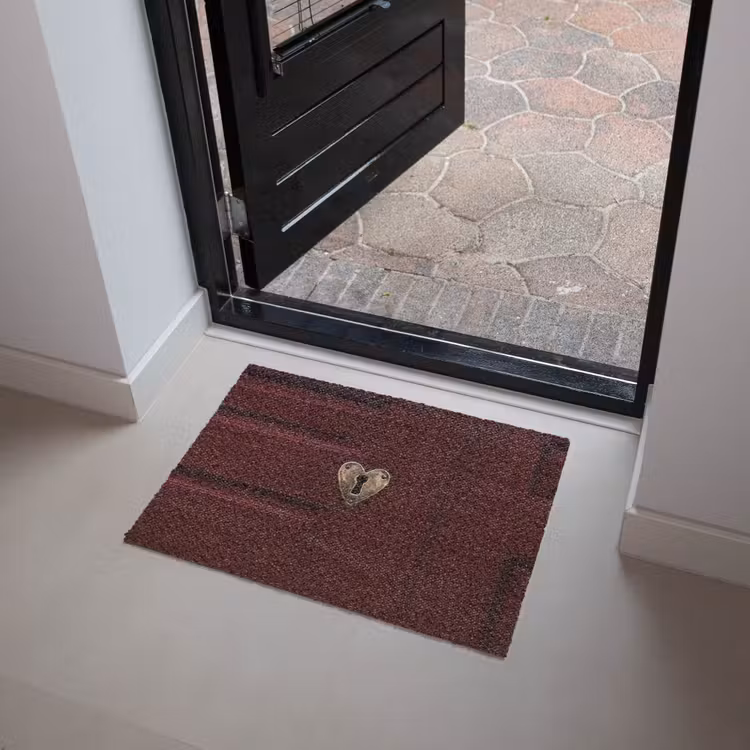 Bordeaux - Sleutelplaat - Hout - Deur Deurmat klein -sfeer5