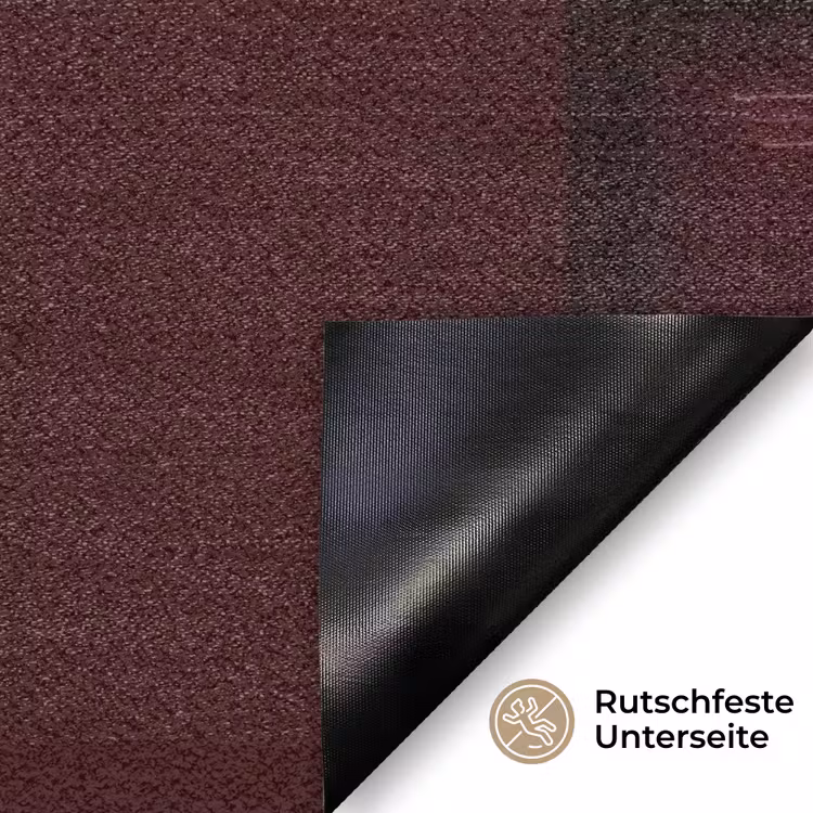 Bordeaux - Sleutelplaat - Hout - Deur Deurmat klein -antislip_DE