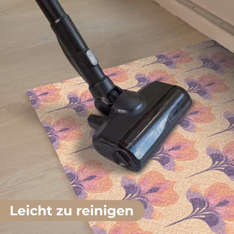 Botanisch - Patroon - Pastel Deurmat klein 898 -reinigen_DE