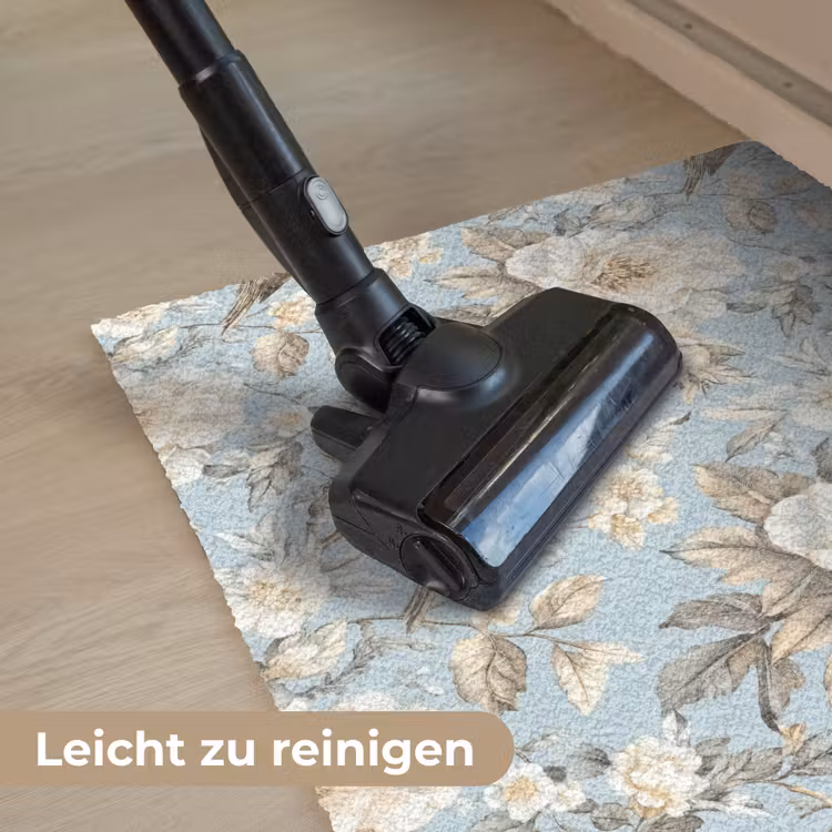 Botanisch - Zangvogel - Blauw Deurmat klein 898 -reinigen_DE