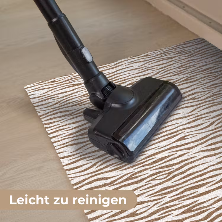 Bruin - Patroon - Zebra Deurmat klein 898 -reinigen_DE
