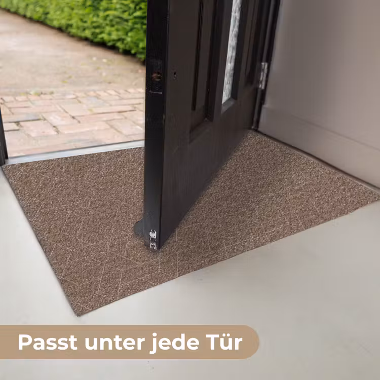 Bruin - Roze - Patroon Deurmat klein 898 -USP_DE