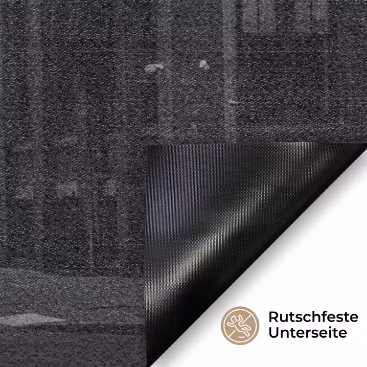 Fußmatte - Brücke – Stadt – Architektur – Modern – Schwarz-Weiß - Brug - Stad - Architectuur - Modern - Zwart-wit Deurmat klein