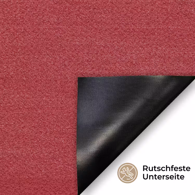 Burgundy - Wine - Rood Deurmat klein 898 -antislip_DE