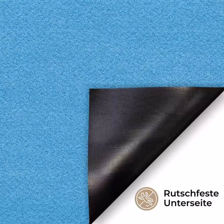 Cerulean - Breeze - Blauw Deurmat klein 898 -antislip_DE