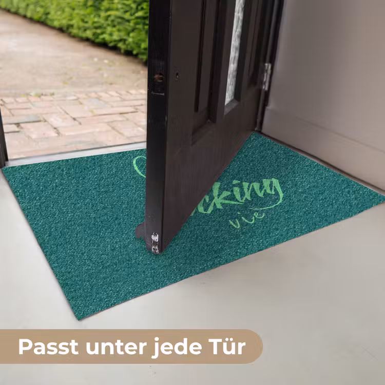 c'est la fucking vie - Groen - Handgeschreven Deurmat klein -USP_DE