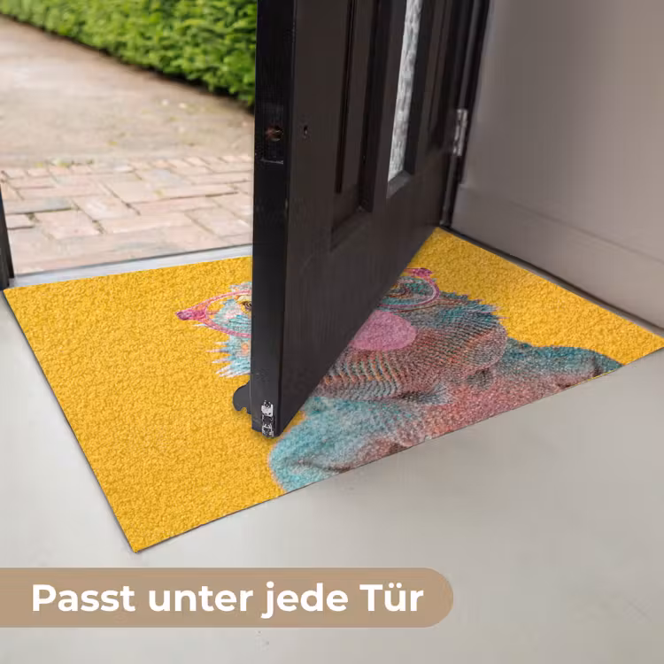 Kameleon - Kauwgom - Kleurrijk Deurmat klein -USP_DE