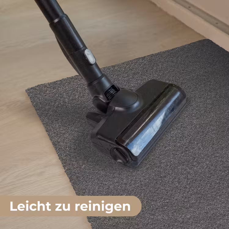 Charcoal - Grijs- Grey Deurmat klein 898 -reinigen_DE