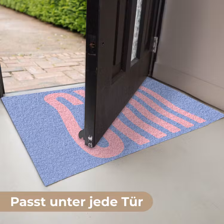 Chill - Roze - Blauw - Golvend Deurmat klein -USP_DE