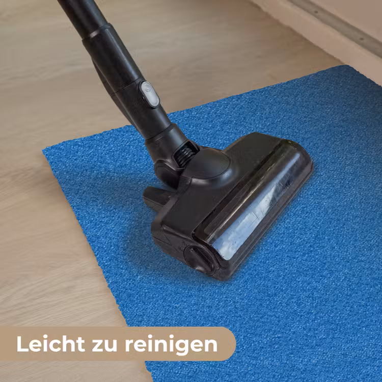 Classic - Azure - Blauw Deurmat klein 898 -reinigen_DE