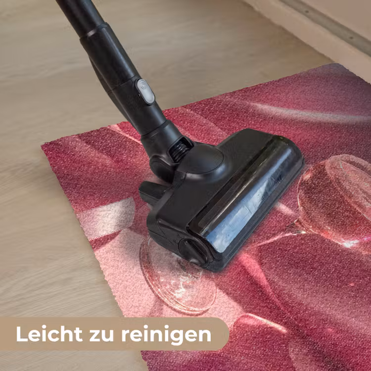Cocktail - Pink - Luxe Deurmat klein -reinigen_DE