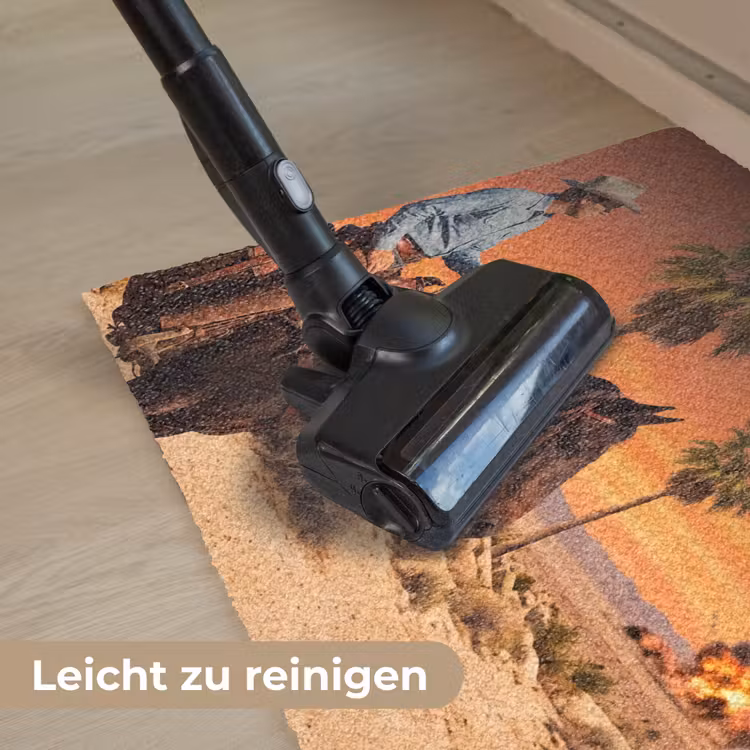 Fußmatte - Cowboy – Pferd – Wüste - Cowboy - Paard - Woestijn Deurmat klein