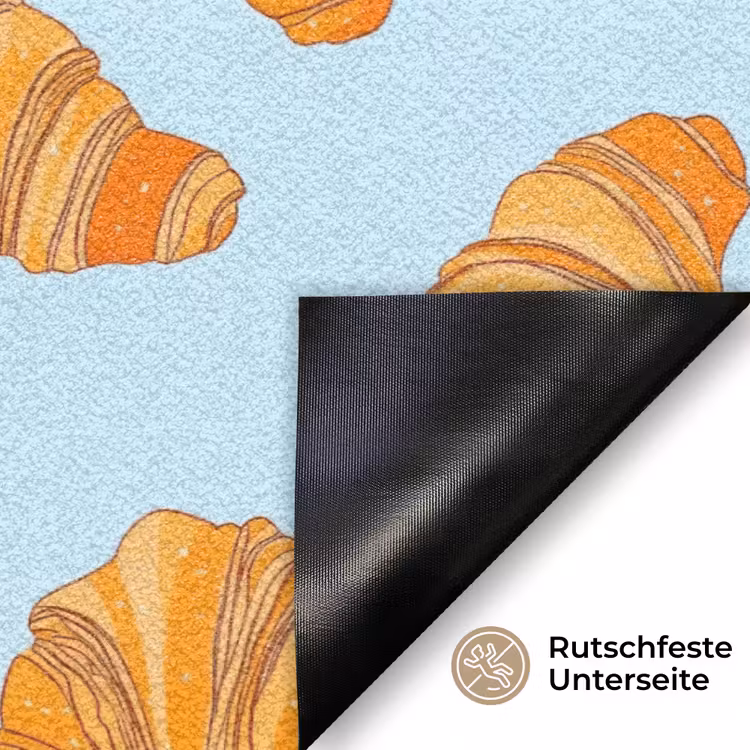 Croissant - Speels - Blauw Deurmat klein 898 -antislip_DE