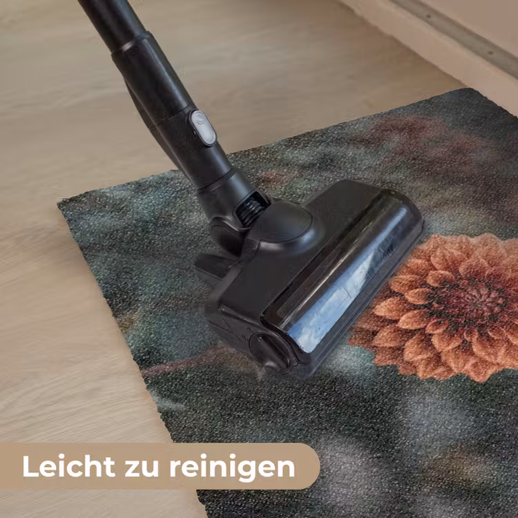 Dahlia - Bloem - Natuur - Sfeervol Deurmat klein -reinigen_DE