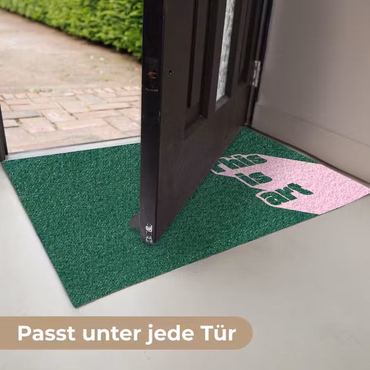 This is art - Schaduw - Roze Deurmat klein -USP_DE