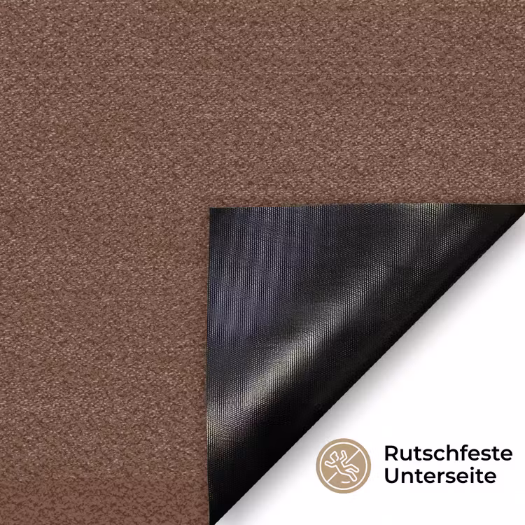 Deep - Clay - Brown - Bruin Deurmat klein 898 -antislip_DE