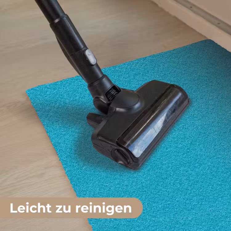Deep - Turquoise - Turkoois Deurmat klein 898 -reinigen_DE