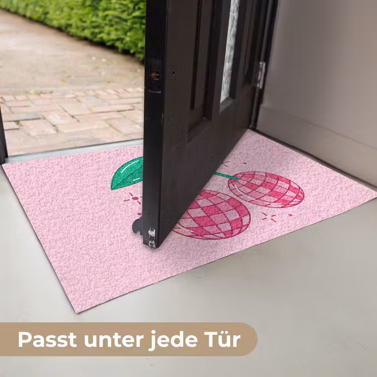 Decoratie - Disco-bal - Feest - Roze Deurmat klein -USP_DE