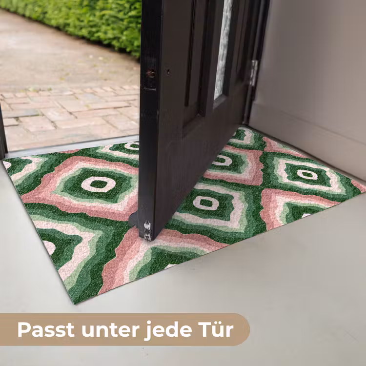 Ontwerp - Organisch - Kleurrijk Deurmat klein 898 -USP_DE