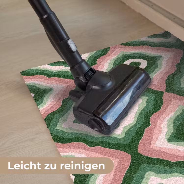 Ontwerp - Organisch - Kleurrijk Deurmat klein 898 -reinigen_DE