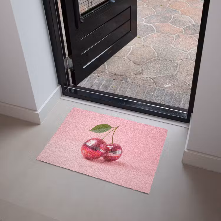 Disco - Kersen - Roze Deurmat klein -sfeer5