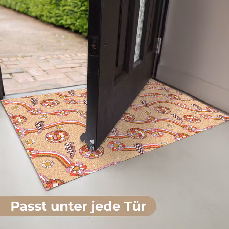 Disco - Patroon - Lijnen Deurmat klein 898 -USP_DE