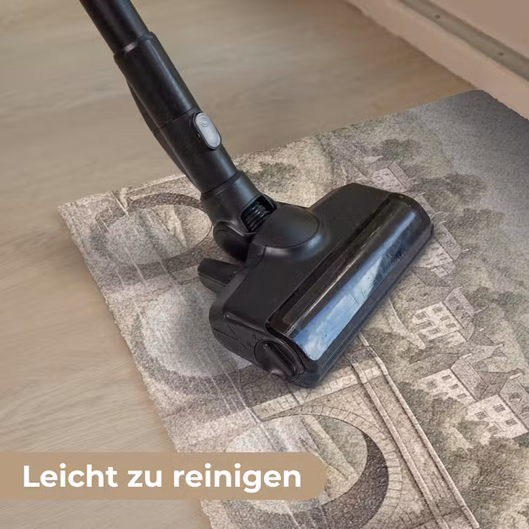 Dorp - Brug - Uitzicht - Groen Deurmat klein -reinigen_DE