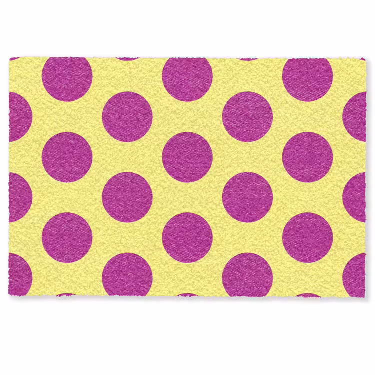 Dots - Klassiek - Geel Deurmat klein 898 -zkaufland3d