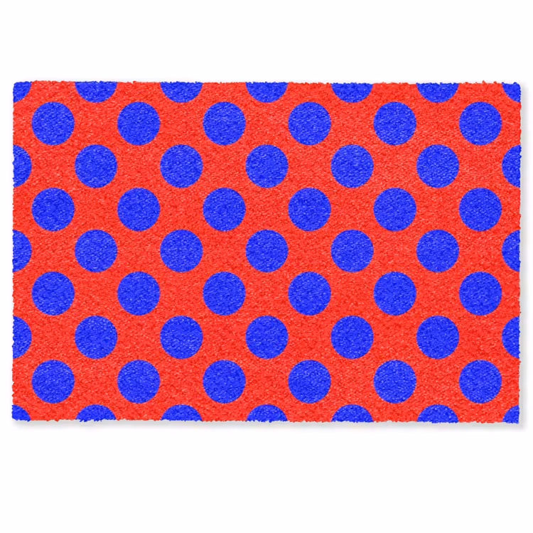 Dots - Klassiek - Rood Deurmat klein 898 -zkaufland3d