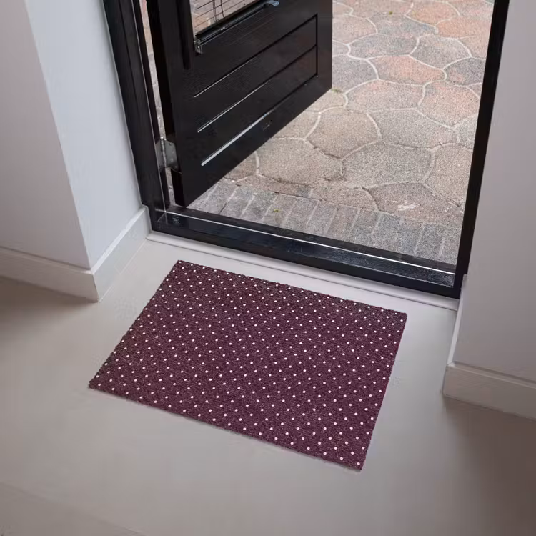 Stippen - Modern - Paars Deurmat klein 898 -sfeer5