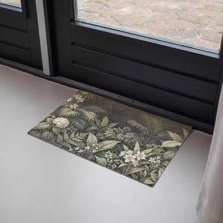 Jungle - Bladeren - Botanisch - Groen Deurmat klein -sfeer2
