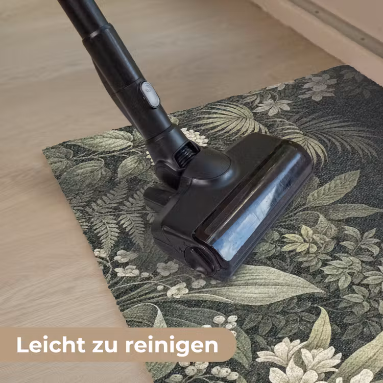 Jungle - Bladeren - Botanisch - Groen Deurmat klein -reinigen_DE