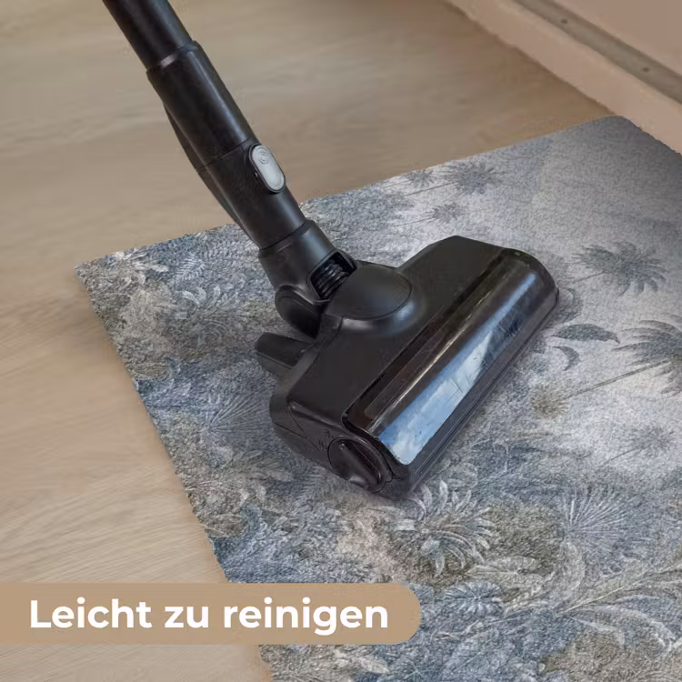 Jungle - Landschap - Blauw Deurmat klein -reinigen_DE