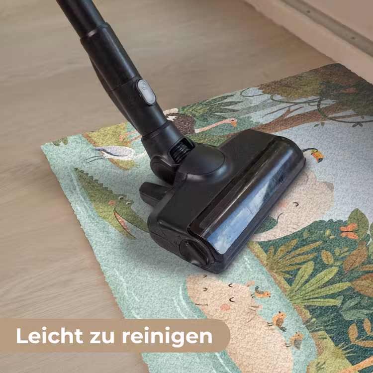 Jungle - Oase - Dieren - Kleurrijk Deurmat klein -reinigen_DE