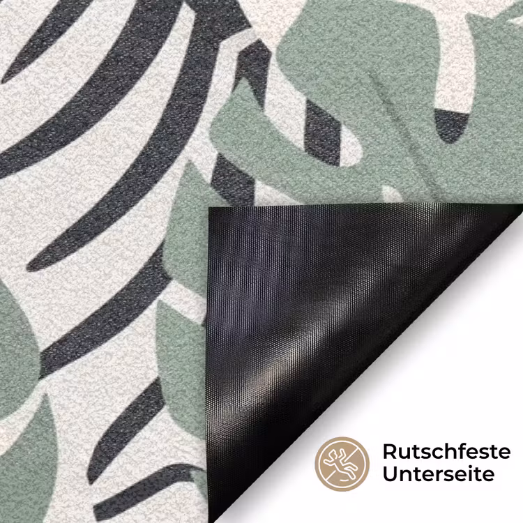 Jungle - Rustiek - Pastel Deurmat klein -antislip_DE