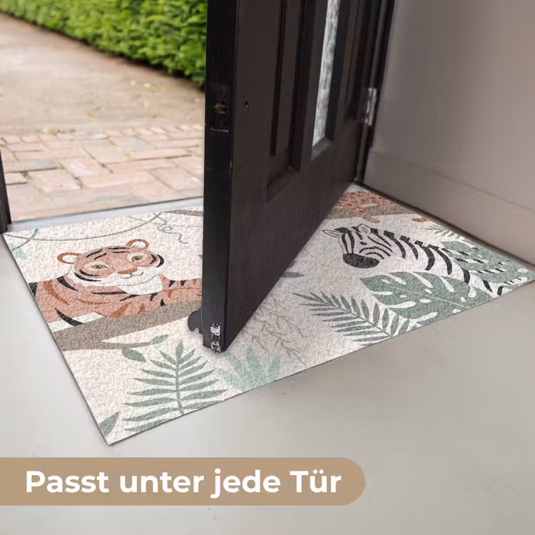 Jungle - Rustiek - Pastel Deurmat klein -USP_DE