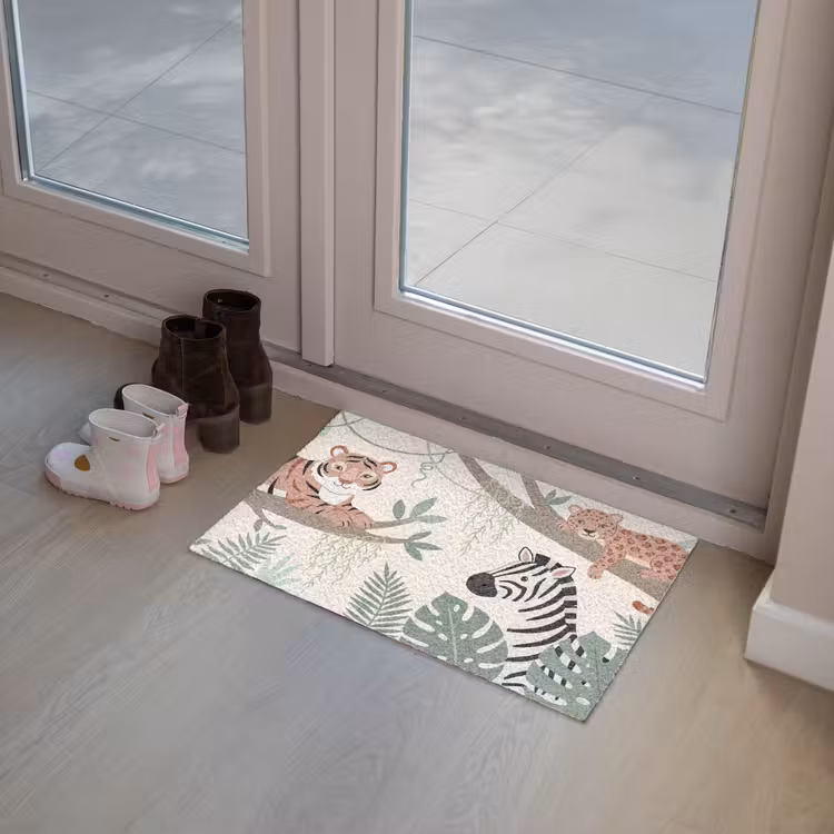 Jungle - Rustiek - Pastel Deurmat klein -sfeer3