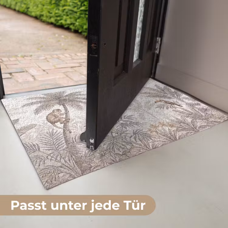 Jungle - Dieren - Palmbomen Deurmat klein -USP_DE