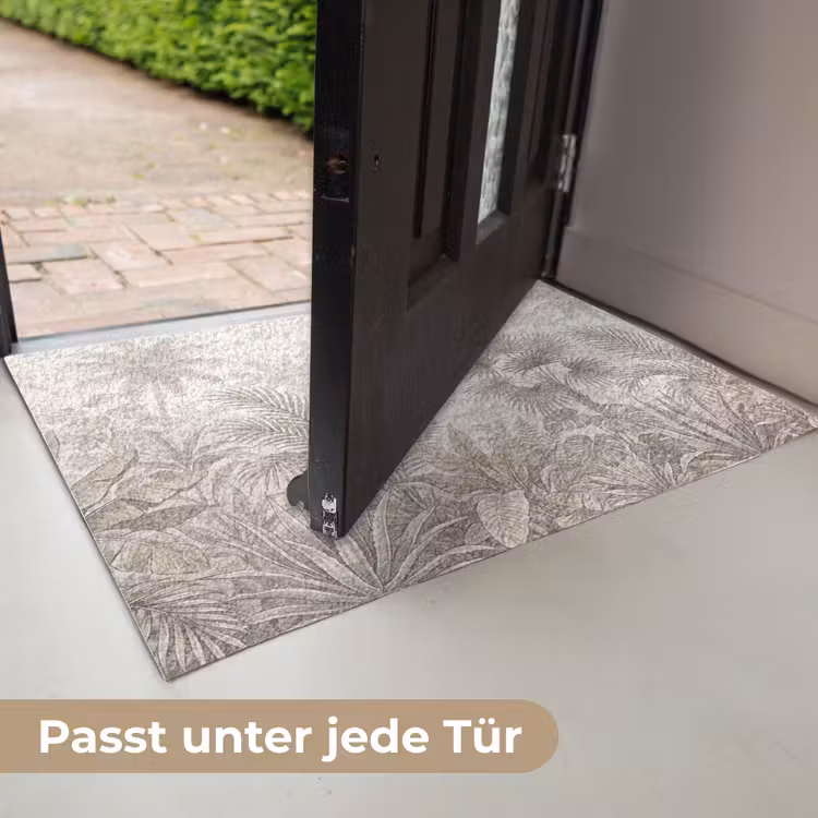 Jungle - Tropisch - Natuur -Vintage - Beige Deurmat klein -USP_DE