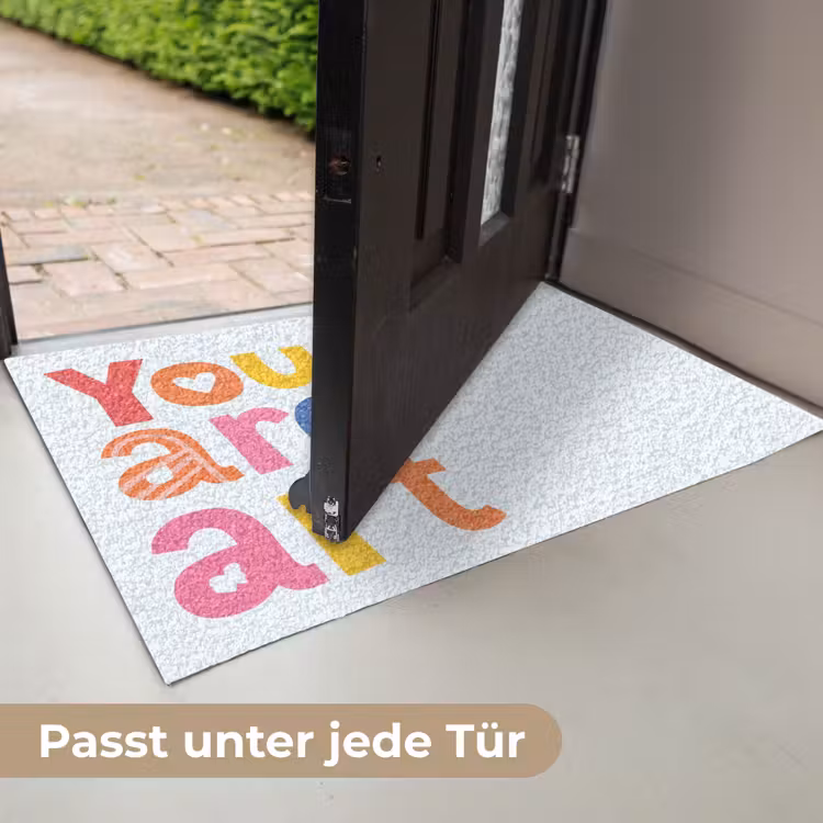 You are art - Kleurrijk - Grafisch Deurmat klein -USP_DE