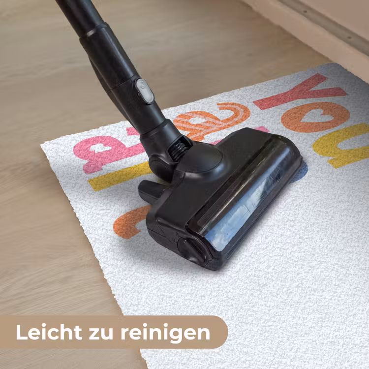 You are art - Kleurrijk - Grafisch Deurmat klein -reinigen_DE