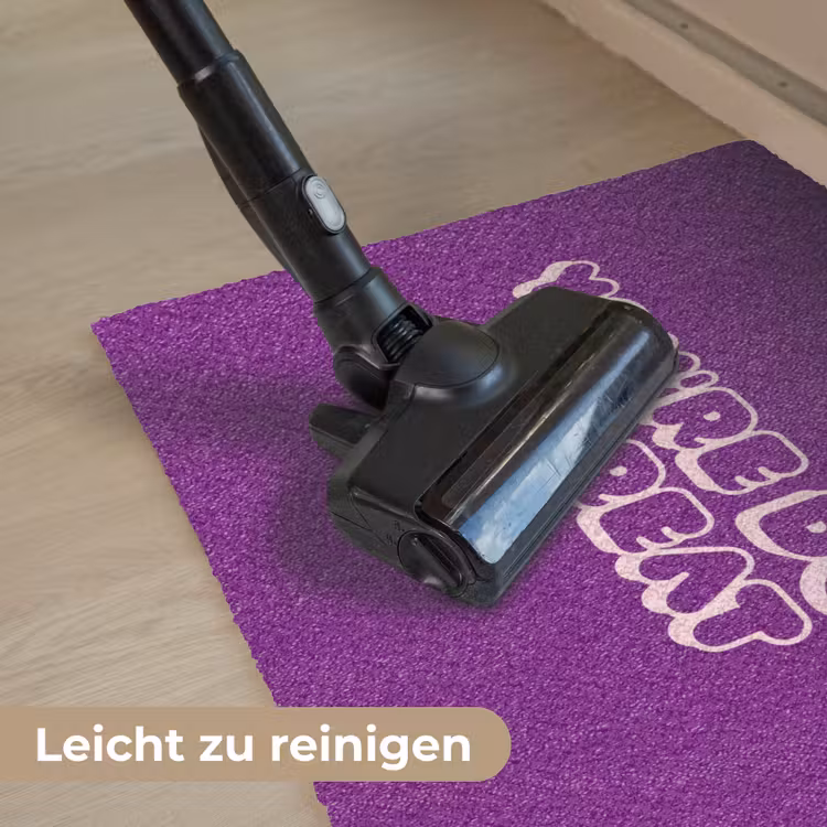 You're doing great - Paars - Bubble letters Deurmat klein -reinigen_DE