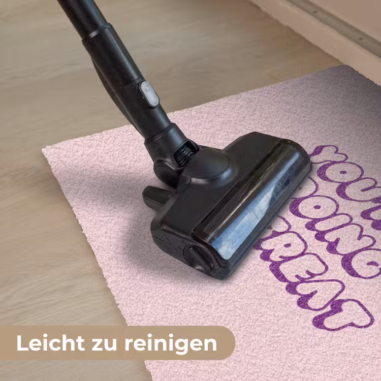You're doing great - Roze - Bubble letters Deurmat klein -reinigen_DE